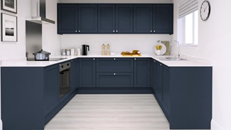 Allendale Navy EKES U Shape Main Set Shot