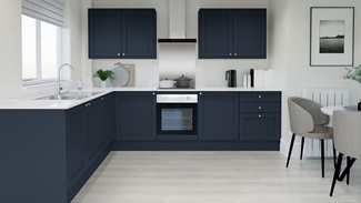 Allendale Navy EKES L Shape Main Set Shot