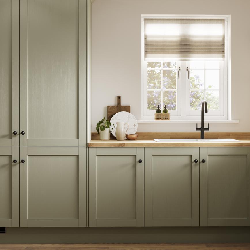 Allendale Sage Green Kitchen Fitted Kitchens Howdens