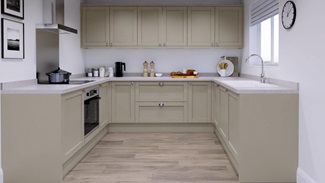 Allendale Pebble U Shaped