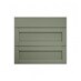 Allendale Reed Green 800 Pan Drawer Front