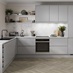 Clerkenwell Gloss Dove Grey Kitchen Set Shot