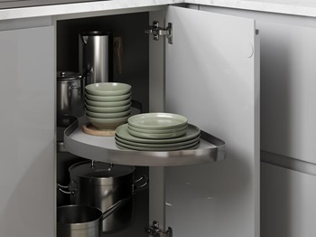 Clerkenwell Gloss Dove Grey Pull Out