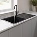 Clerkenwell Gloss Dove Grey Sink And Tap