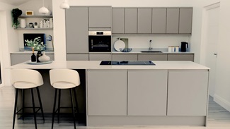 Clerkenwell Super Matt Sandstone EKES Island