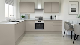 Clerkenwell Super Matt Sandstone EKES L-Shape
