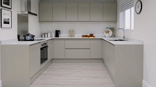 Clerkenwell Super Matt Sandstone EKES U-Shape