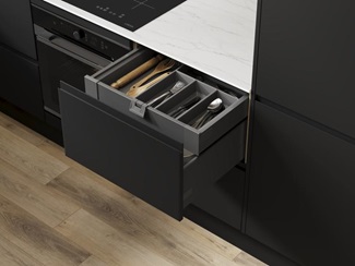 Clerkenwell Super Matt Black Storage Drawer