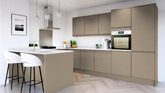 Clerkenwell Matt Metallic Bronze EKES Peninsula