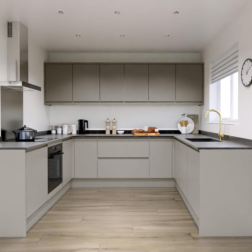 Clerkenwell Matt Metallic Titanium EKES U Shaped