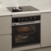 Clerkenwell Super Matt Sand Grey & Textures Dark Oak Appliance