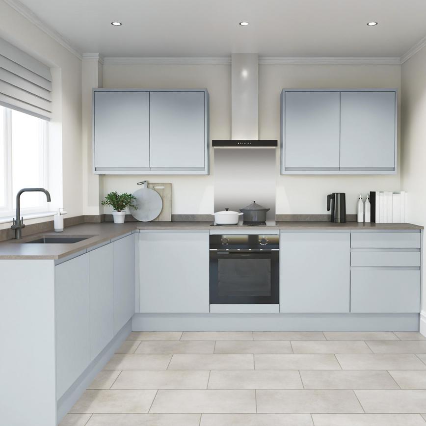 Clerkenwell Super Matt Mist L Shaped EKES