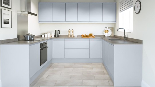 Clerkenwell Super Matt Mist U Shaped EKES