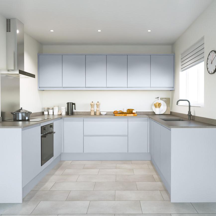 Clerkenwell Super Matt Mist U Shaped EKES