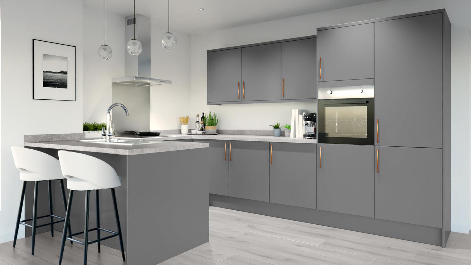 Greenwich Standard Slate Grey EKES Peninsula