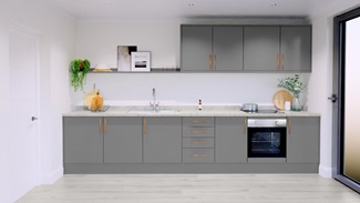 Greenwich Standard Slate Grey EKES Single Wall