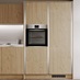 Greenwich Natural Oak Handleless appliance towers