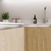 Greenwich Natural Oak Handleless Linear detail