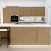 Greenwich Natural Oak Handleless EKES Island Main Set Shot