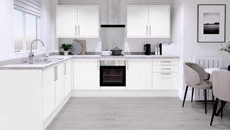 Greenwich Standard White EKES L Shape