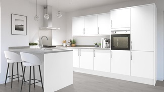 Greenwich Standard White EKES Peninsula