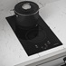 Greenwich Gloss Grey Hob detail