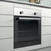 Greenwich Gloss Handleless White Oven Cameo