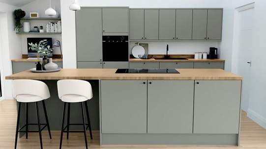 Greenwich Standard Reed Green EKES Island