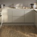 Greenwich Gloss Sandstone Handleless Floor Cameo