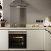 Greenwich Gloss Sandstone Handleless Oven Cameo