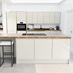 Greenwich Gloss Porcelain Handleless EKES Island