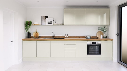 Greenwich Gloss Porcelain Handleless EKES Single Wall
