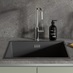 Greenwich Gloss Reed Green Handleless Sink & Tap