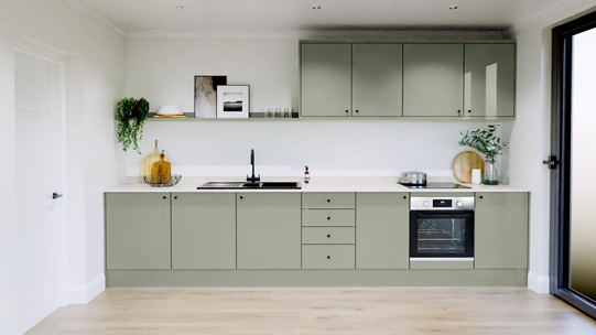 Greenwich Gloss Reed Green EKES Single Wall