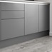 Greenwich Slate Grey Handleless Cabinets