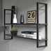 Chelford Charcoal Handleless Shelf Cameo