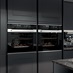 Chelford Charcoal Handleless Double Oven Cameo