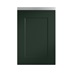 Chelford Fir Green Handleless frontal