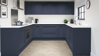 Chelford Navy Handless EKES U Shape Main Set Shot