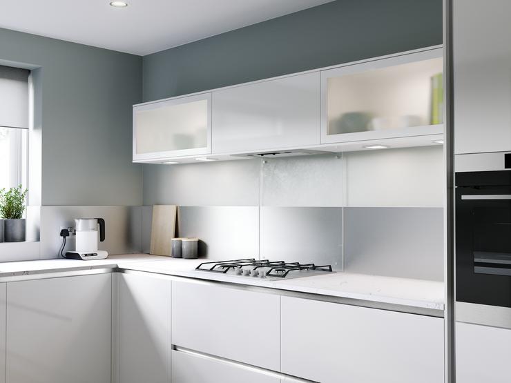 Balham Gloss White - Cooking area (WK29)