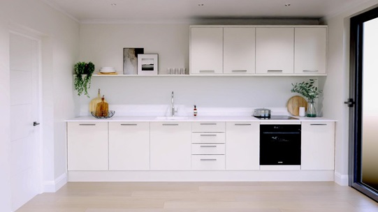 Hockley Super Matt White EKES Single Wall Main Set Shot