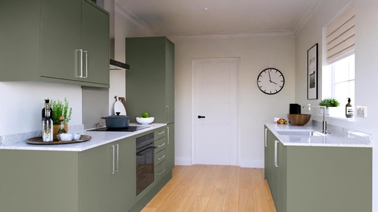 Hockley Super Matt Reed Green Galley