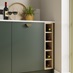 Hockley Super Matt Fir Green Wine Rack