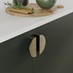 Hockley SM Fir Green Kitchen Handle