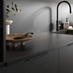 Hockley Super Matt Black And Textures Concrete Worktop