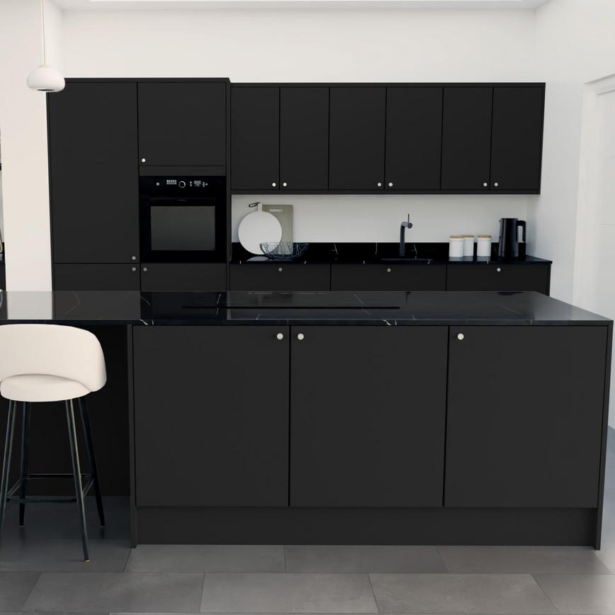 Hockley Super Matt Black Set Shot Island