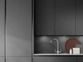 Hockley Super Matt Charcoal Towers Detail