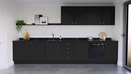 Hockley SM Black In Frame EKES Single Wall