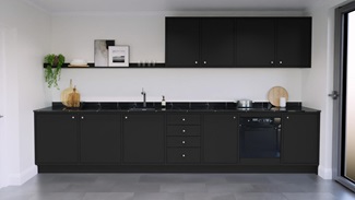 Hockley SM Black In Frame EKES Single Wall