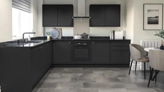 Hockey Super Matt Charcoal In-Frame EKES L-Shape